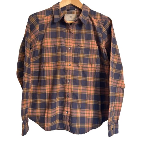 Royal Robbin’s Lieback Flannel Size Small Women’s Organic Cotton NWT Plaid Butto - Picture 7 of 7